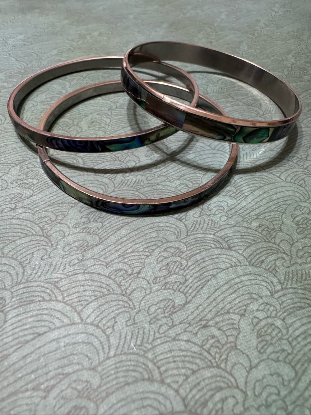 ABALONE BANGLE BRACELETS - Picture 10 of 12